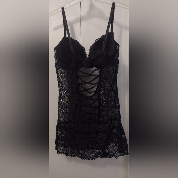 Black lace bustier - Picture 1 of 11